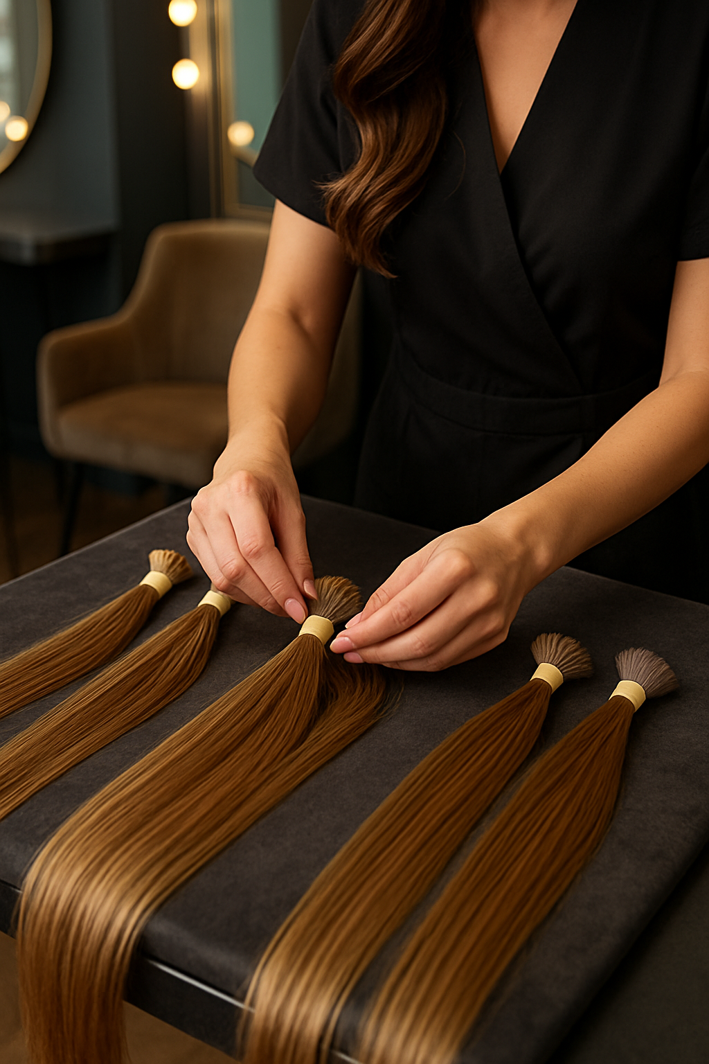 découvrez nos extensions de cheveux en france pour une longueur et un volume naturels. qualité professionnelle et pose facile pour sublimer votre coiffure.